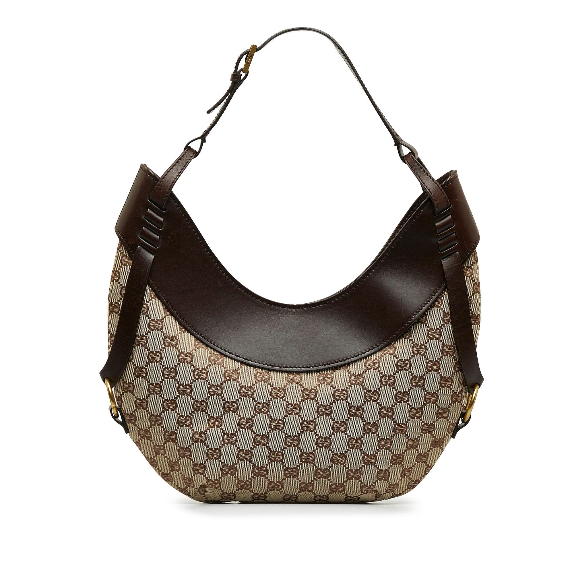 Gucci GG Canvas Hobo Bag (SHG-A9kewN)