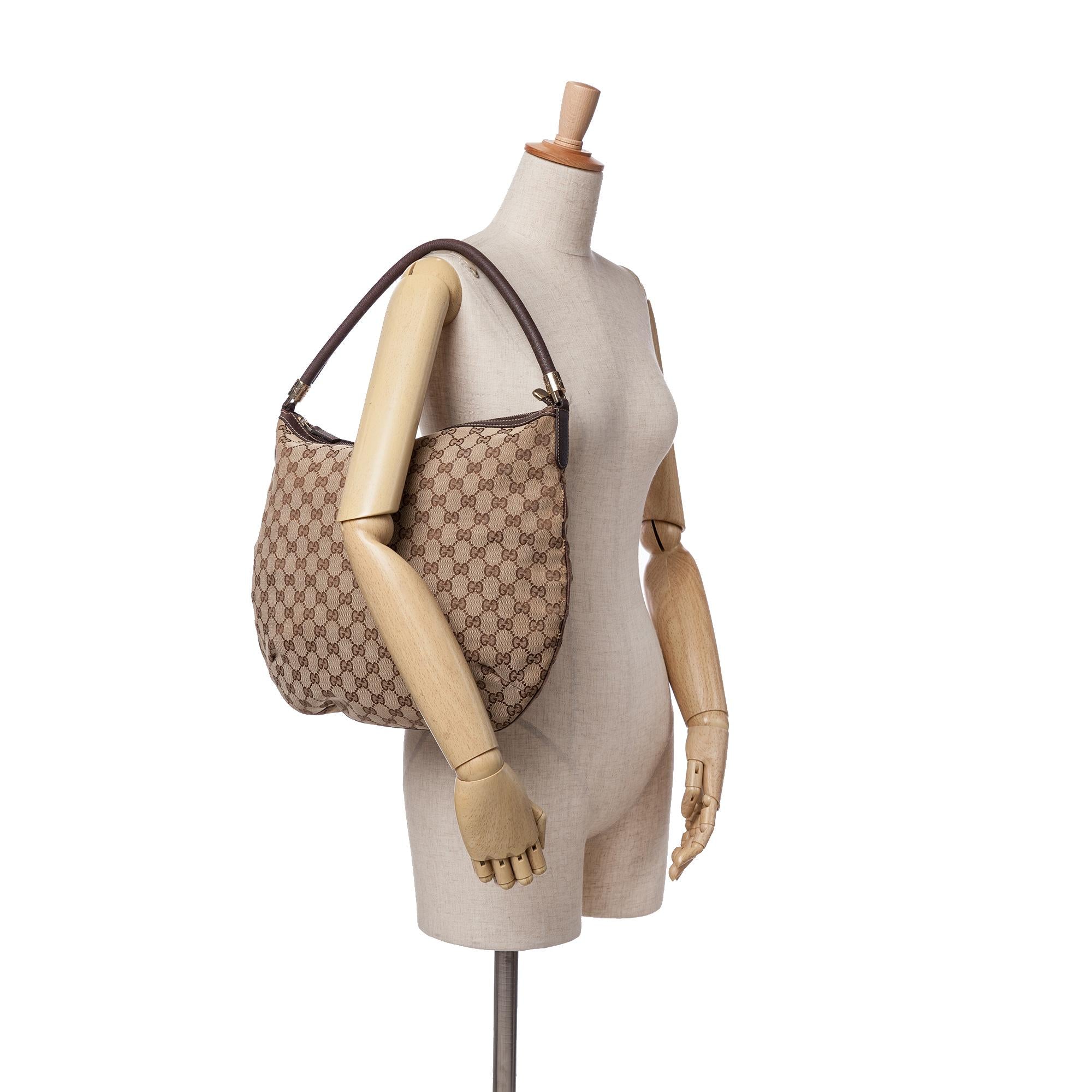 Gucci GG Canvas Hobo Bag