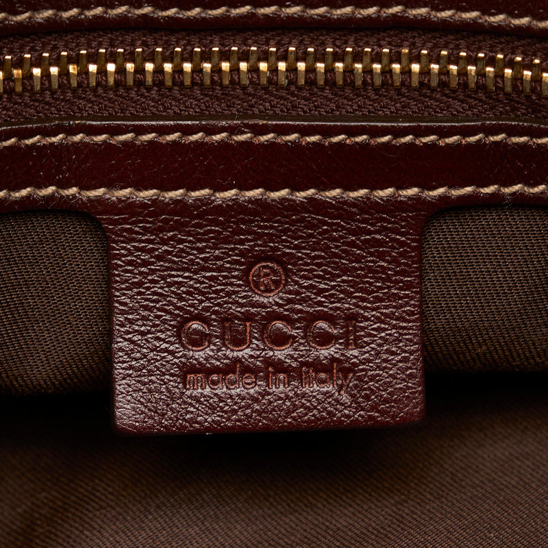 Gucci GG Canvas Horsebit Nail Boston Bag (SHG-OlogME)