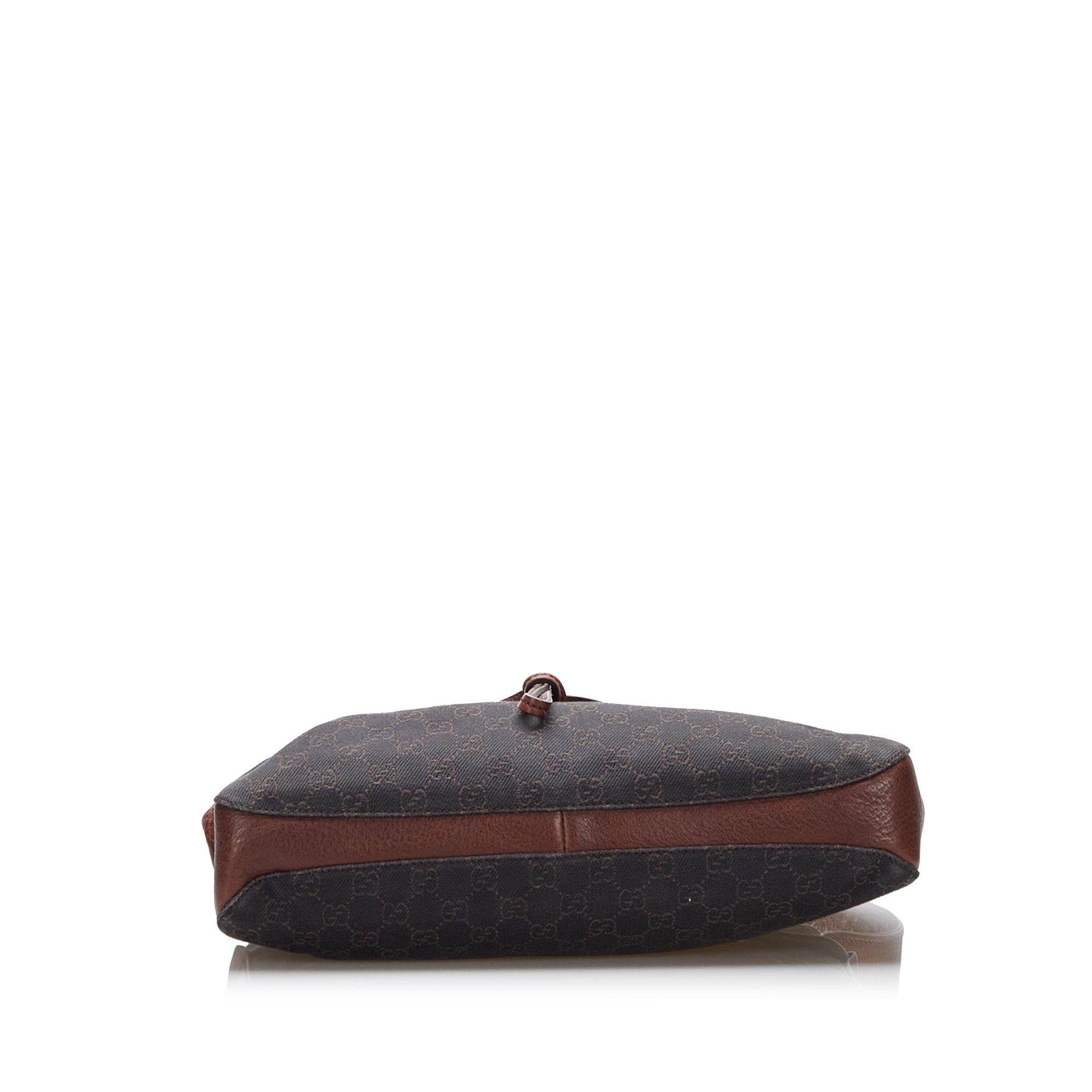 Gucci GG Canvas Horsebit Shoulder Bag (SHG-JXZoIh)