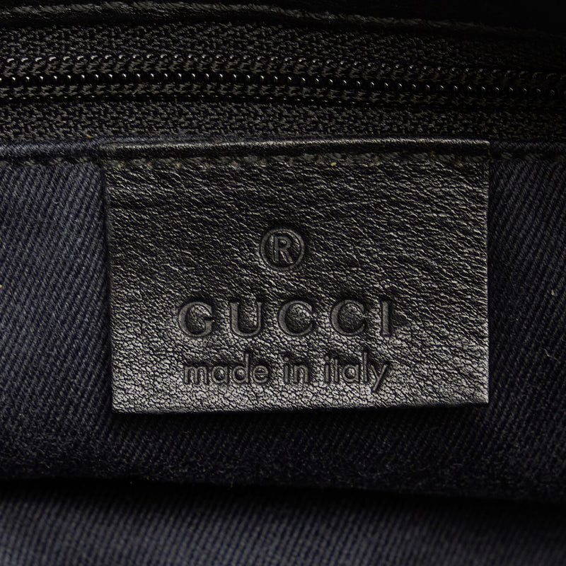 Gucci GG Canvas Horsebit Shoulder Bag (SHG-QoPRpW)