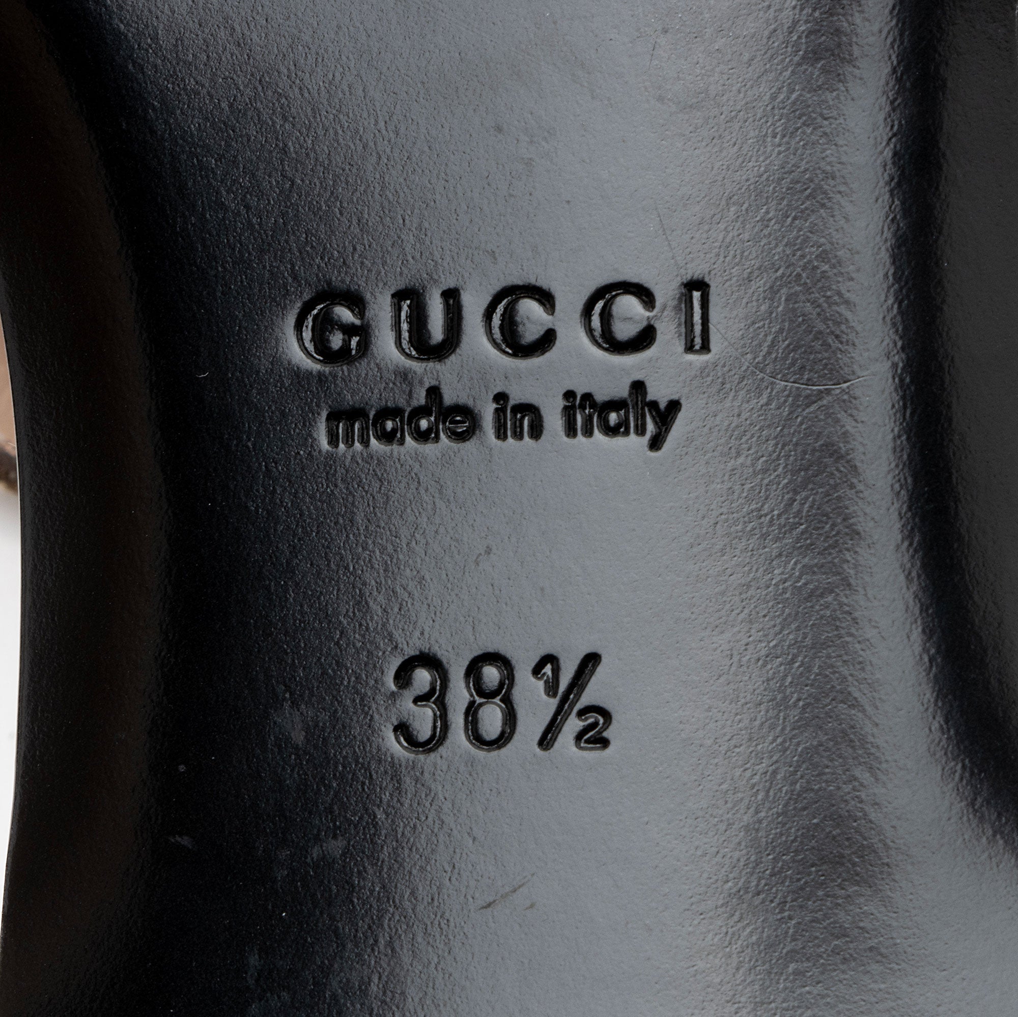 Gucci GG Canvas Horsebit Slingback Flats - Size 8.5 / 38.5