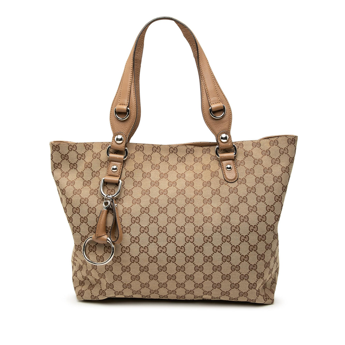 Gucci GG Canvas Icon Bit Tote