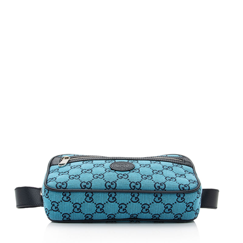 Gucci Multicolor GG Canvas Belt Bag - Size 32 / 80 (SHF-IrIuRR)