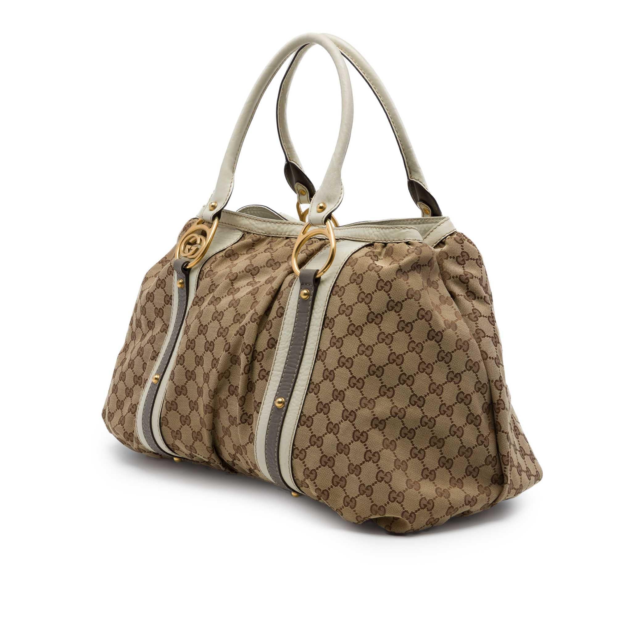 Gucci GG Canvas Interlocking G Tote