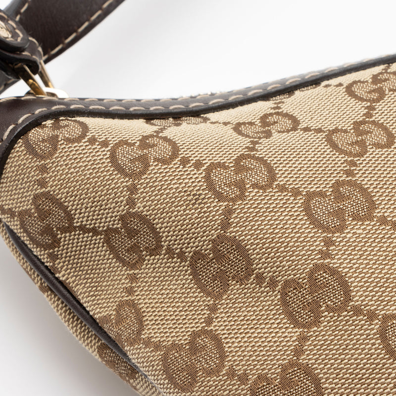 Gucci GG Canvas Interlocking Heart Crossbody Bag SHF 2gSnDY LuxeDH