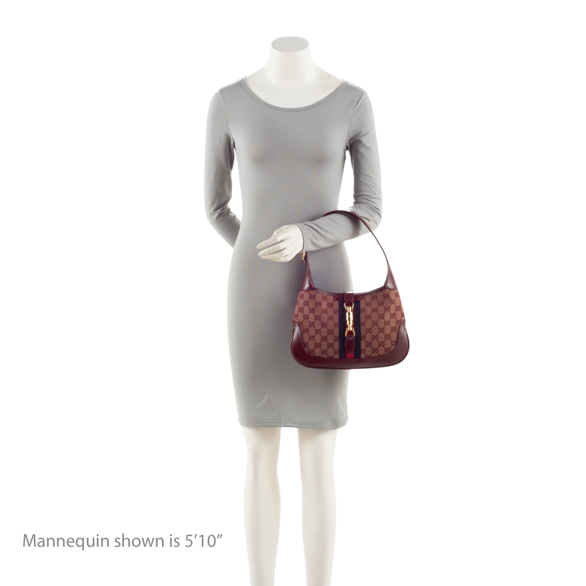 Gucci GG Canvas Jackie 1961 Small Shoulder Bag