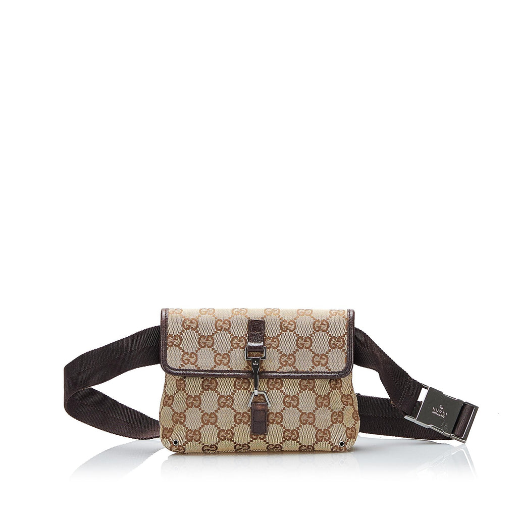Gucci GG Canvas Jackie Belt Bag (SHG-lGAi8n) – LuxeDH