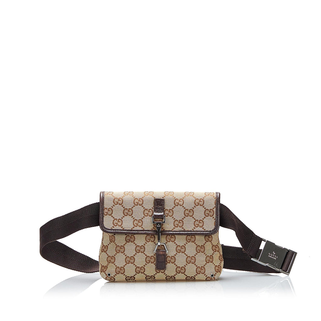 Gucci GG Canvas Jackie Belt Bag (SHG-qQWtZQ) – LuxeDH