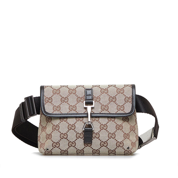 Gucci GG Canvas Jackie Belt Bag (SHG-ccWQz1)