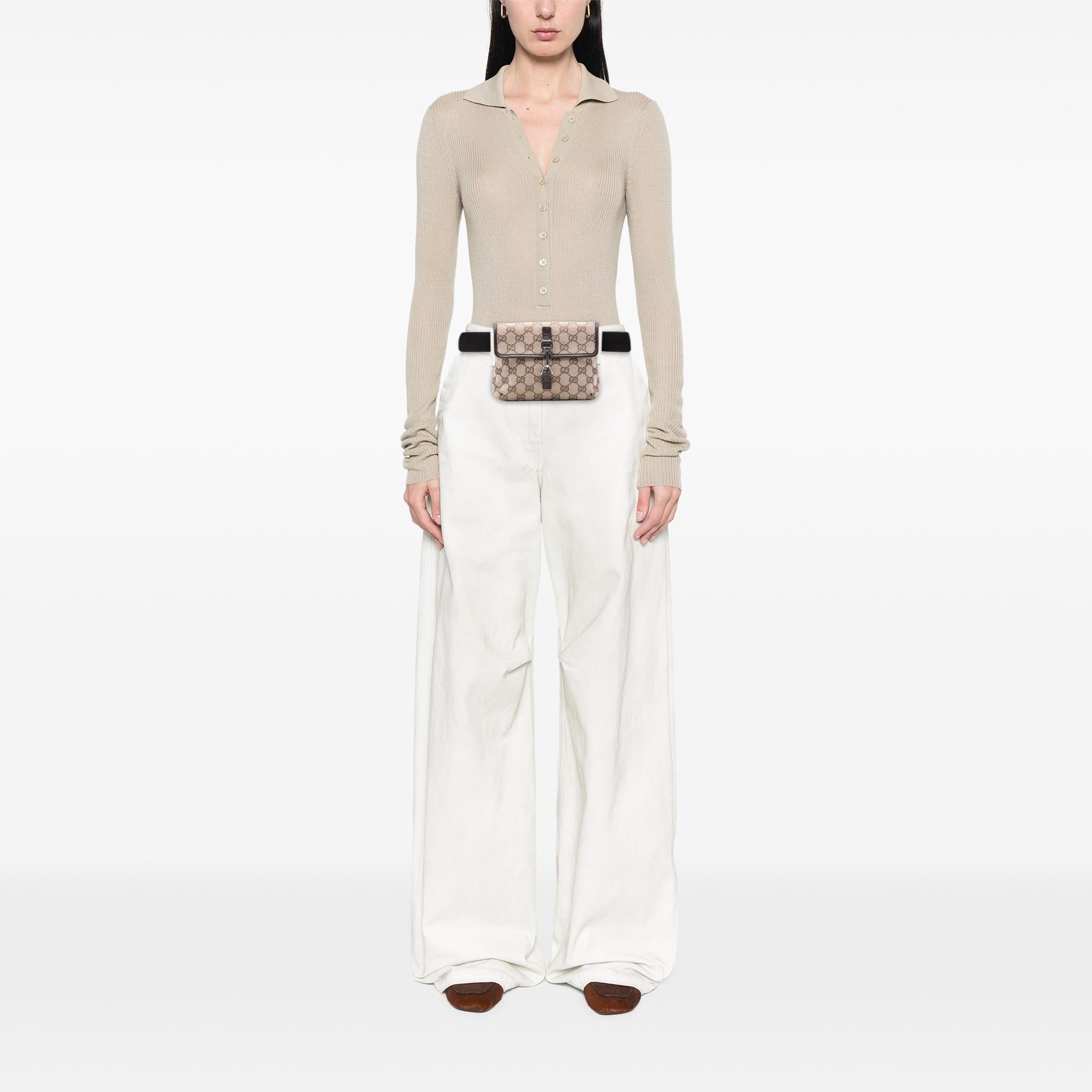 Gucci GG Canvas Jackie Belt Bag