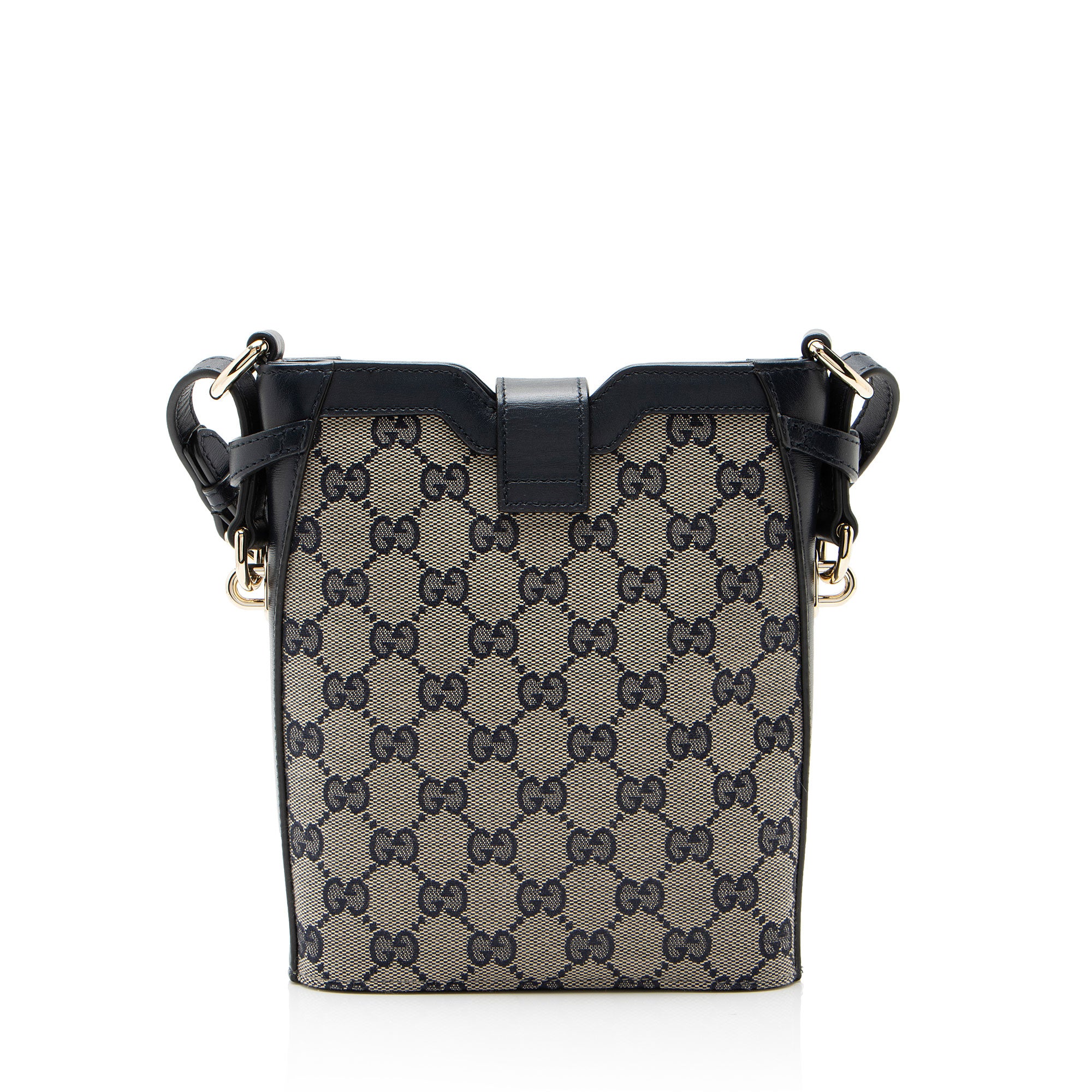 Gucci GG Canvas Jackie Small Bucket Bag