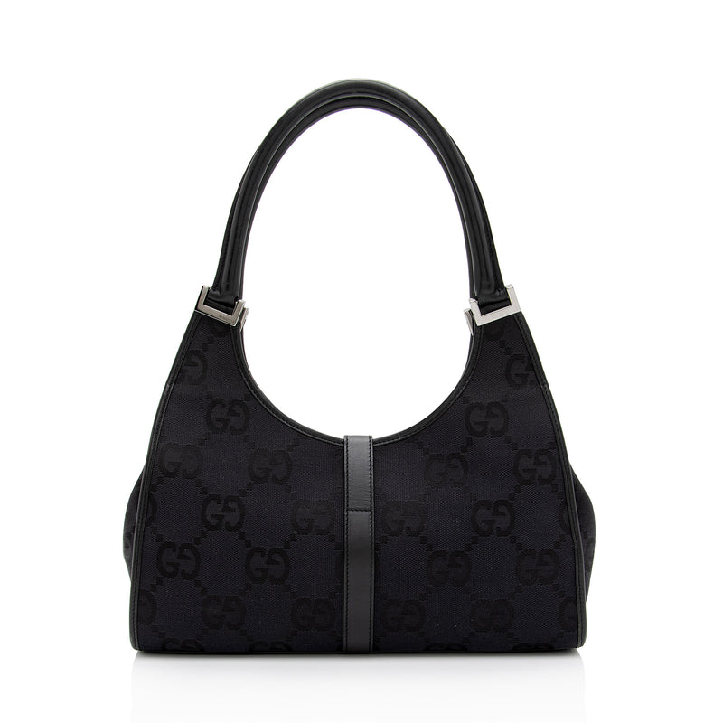 Gucci GG Canvas Jackie Small Shoulder Bag (SHF-Ajw7gP)