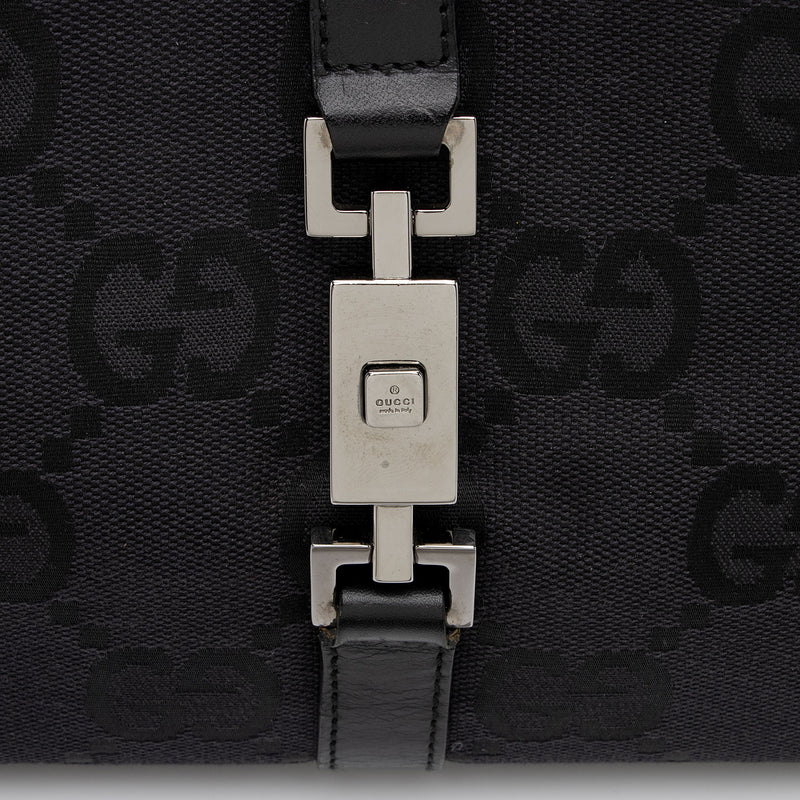 Gucci GG Canvas Jackie Small Shoulder Bag (SHF-Ajw7gP)