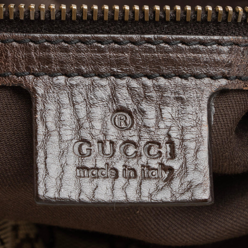 Gucci GG Canvas Jockey Large Hobo (SHF-23522)