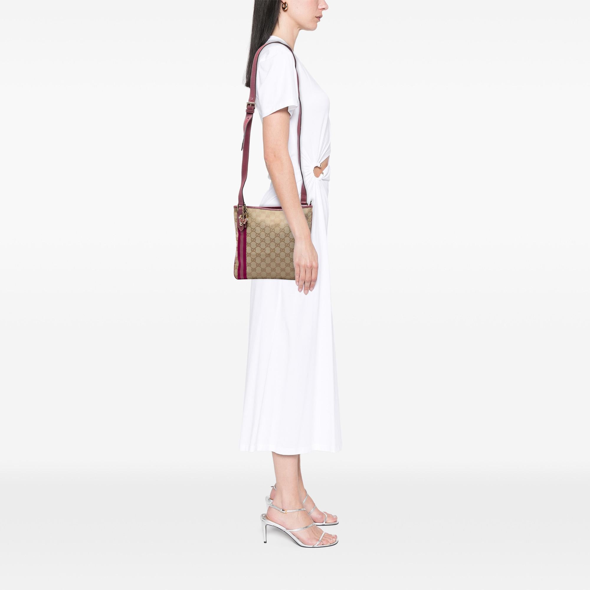 Gucci GG Canvas Jolicoeur Crossbody
