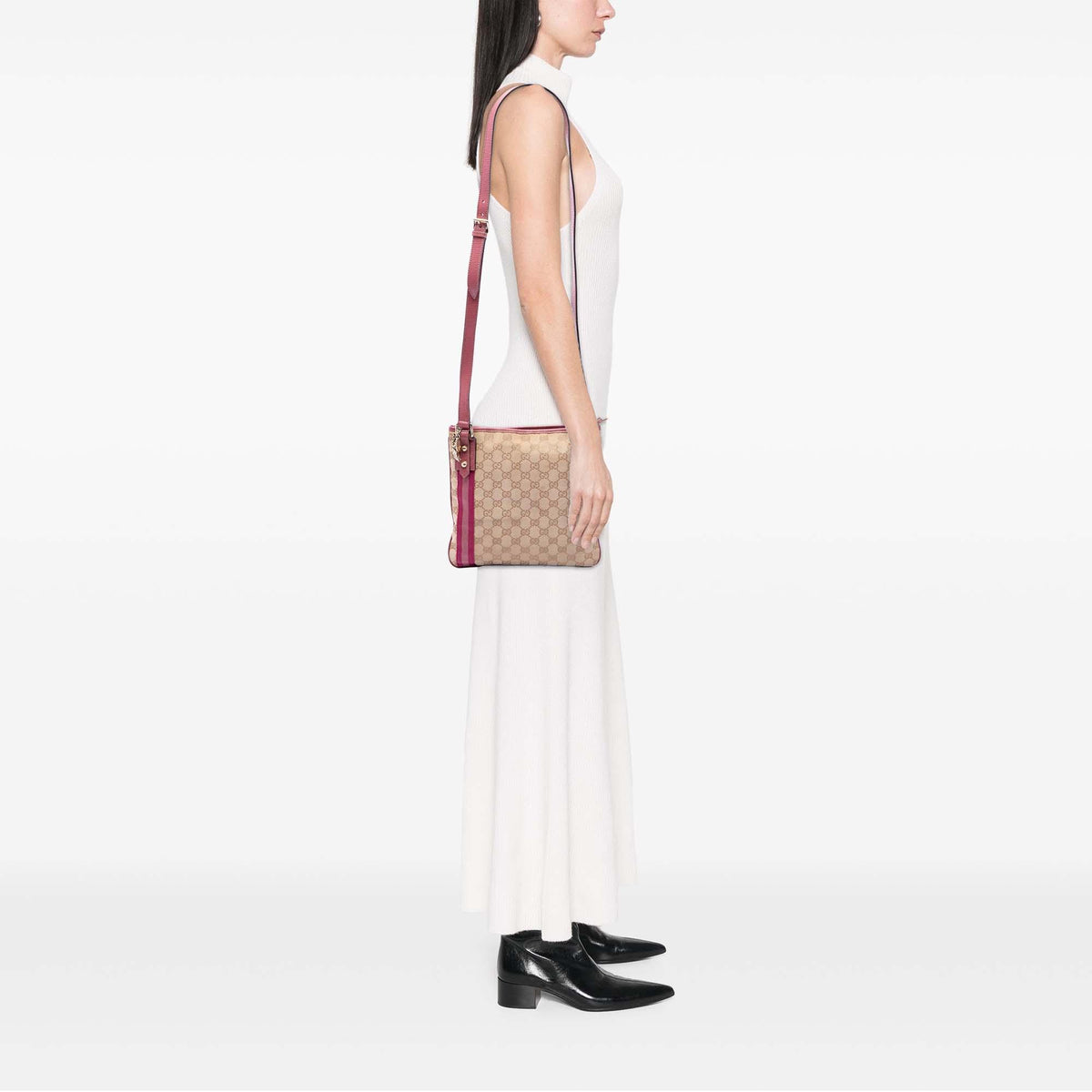 Gucci GG Canvas Jolicoeur Crossbody