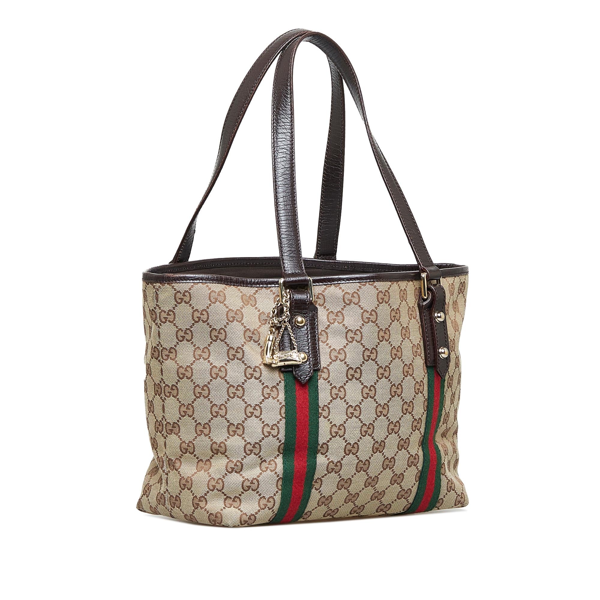 Gucci GG Canvas Jolicoeur Handbag (SHG-9PVdSh)