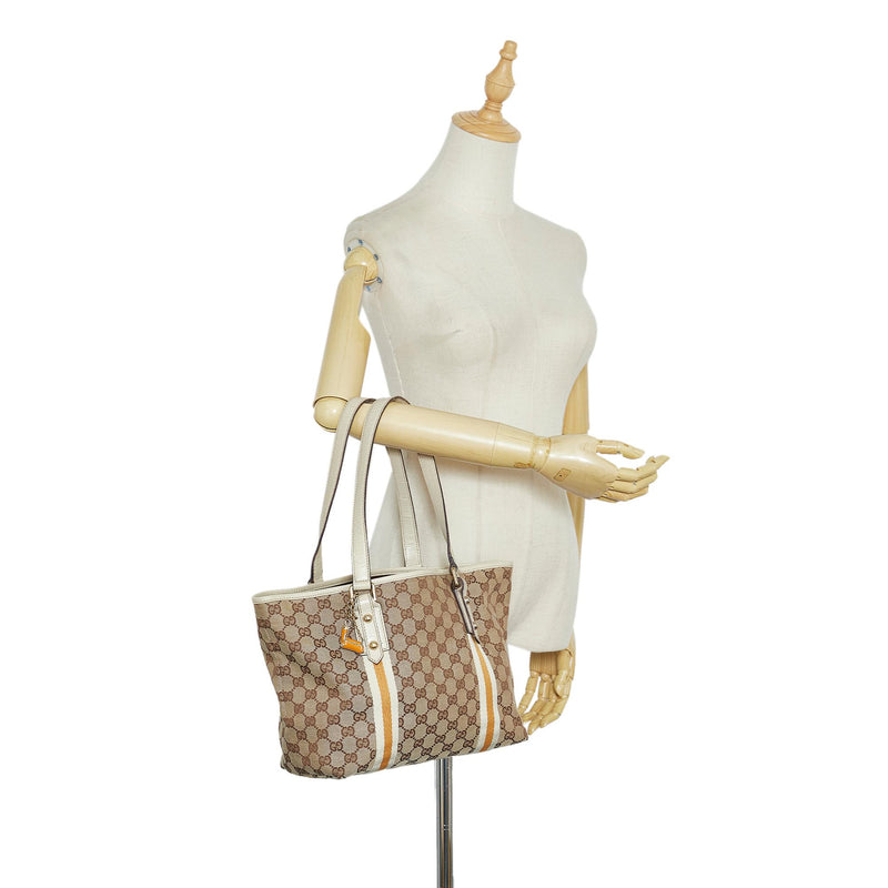 Gucci GG Canvas Jolicoeur Tote Bag (SHG-yxc9bo)