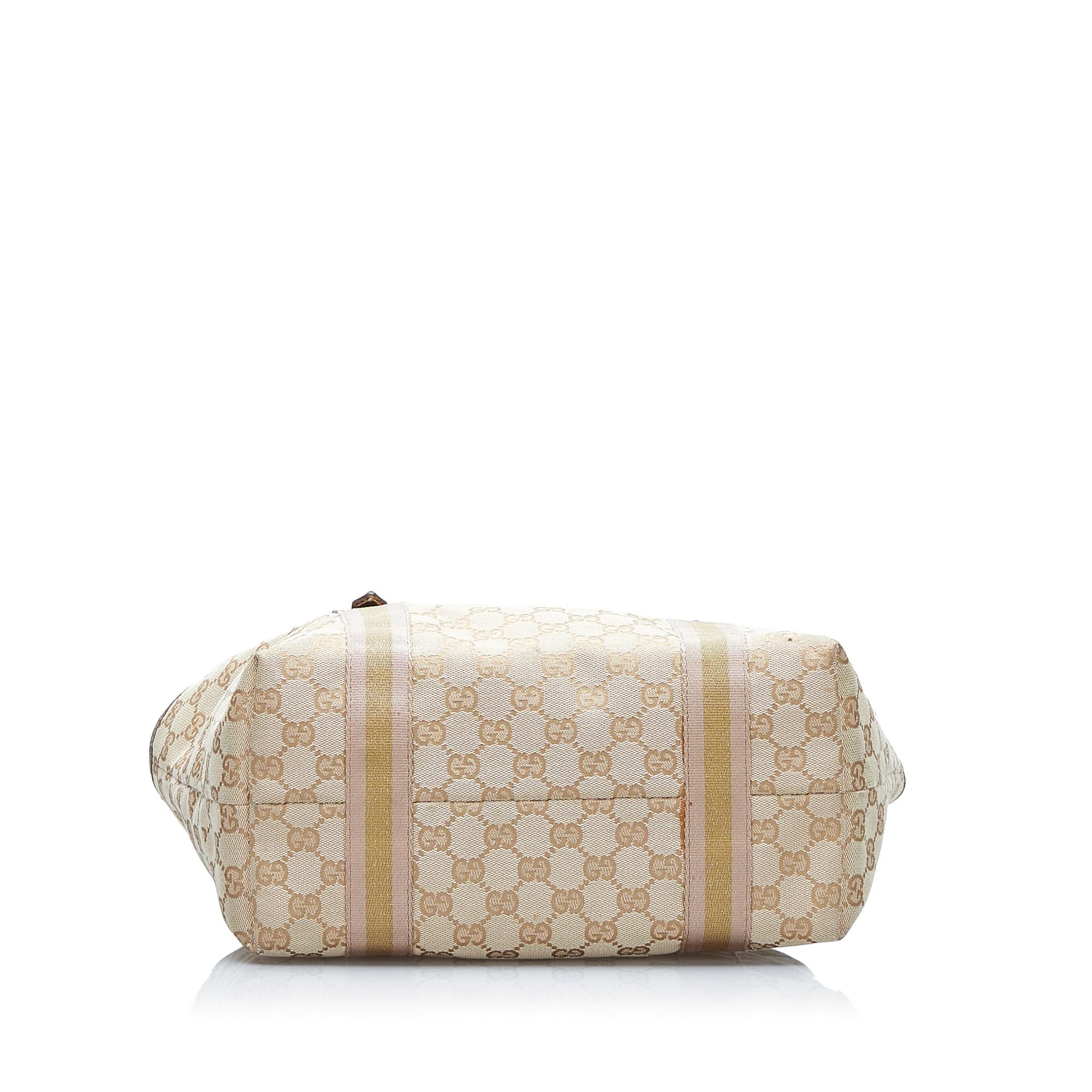 Gucci GG Canvas Jolicoeur Tote (SHG-j3Yk8W)