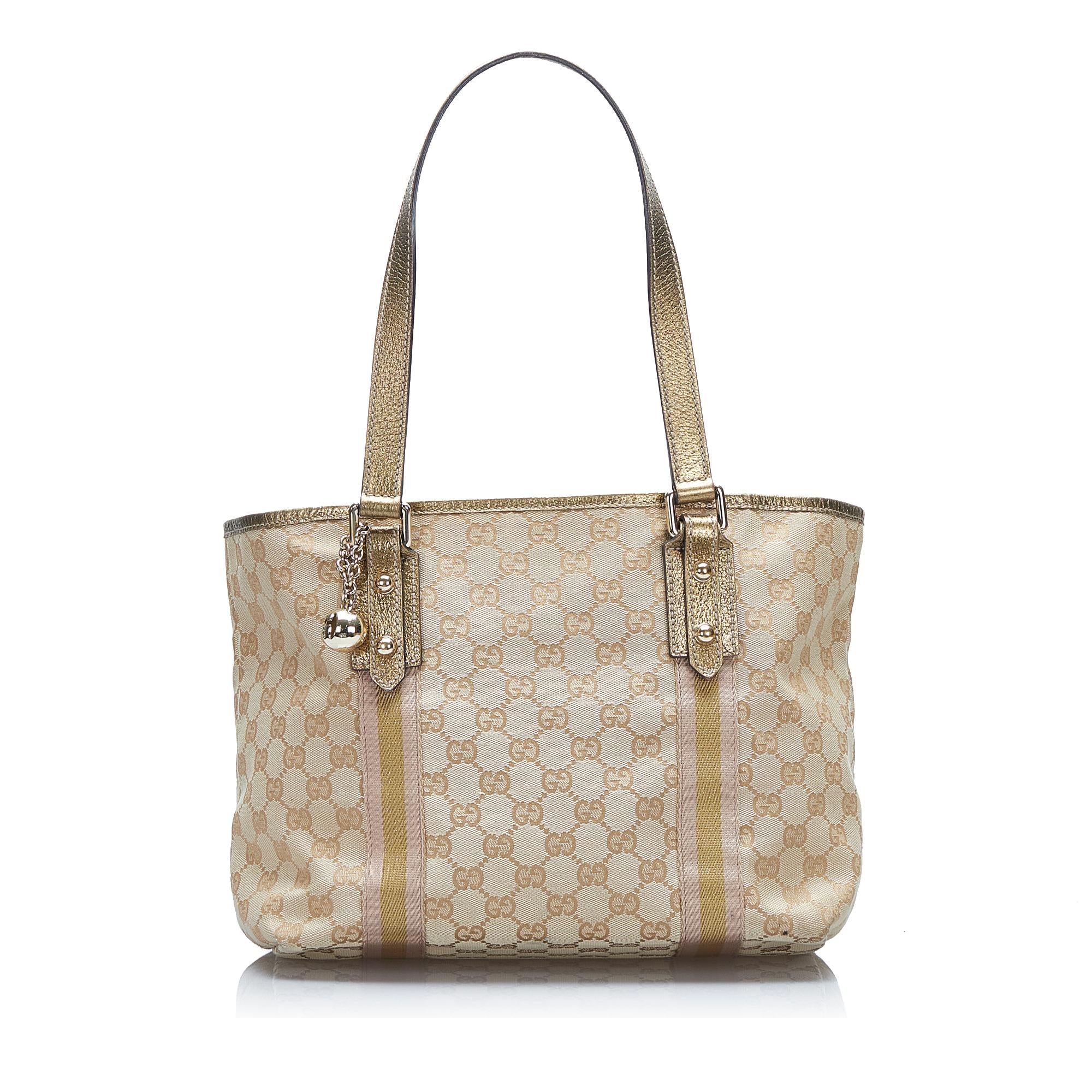 Gucci GG Canvas Jolicoeur Tote (SHG-j3Yk8W)