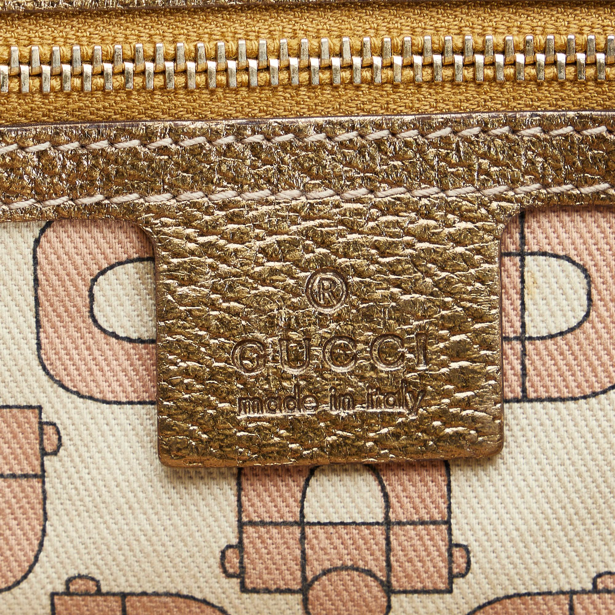 Gucci GG Canvas Jolicoeur Tote (SHG-j3Yk8W)