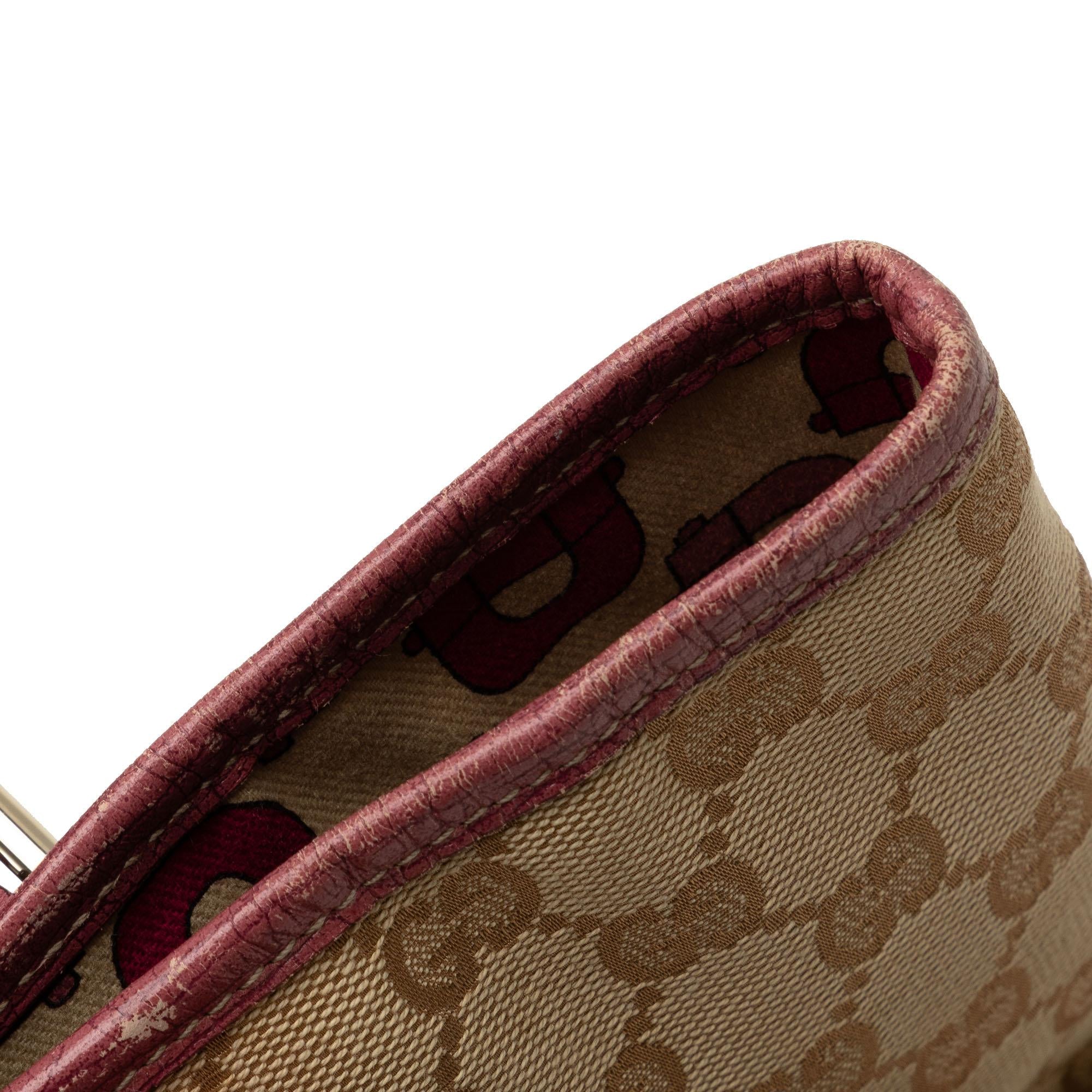 Gucci GG Canvas Jolicoeur Tote (SHG-1uVzBt)