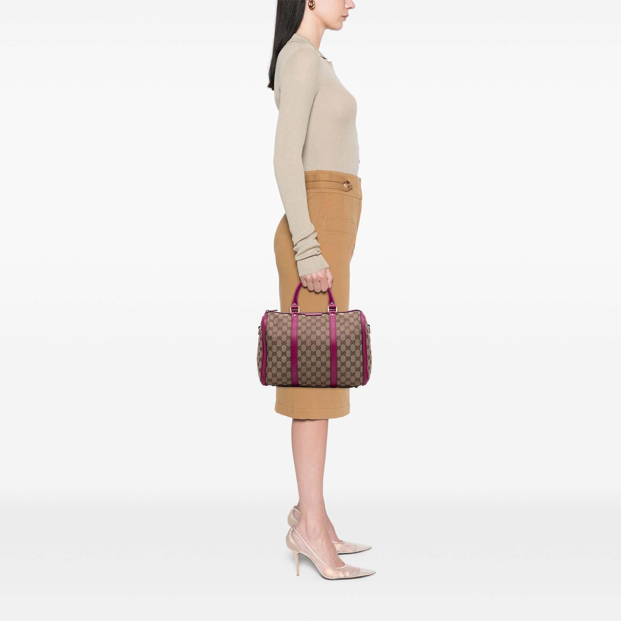 Gucci GG Canvas Joy Boston Bag