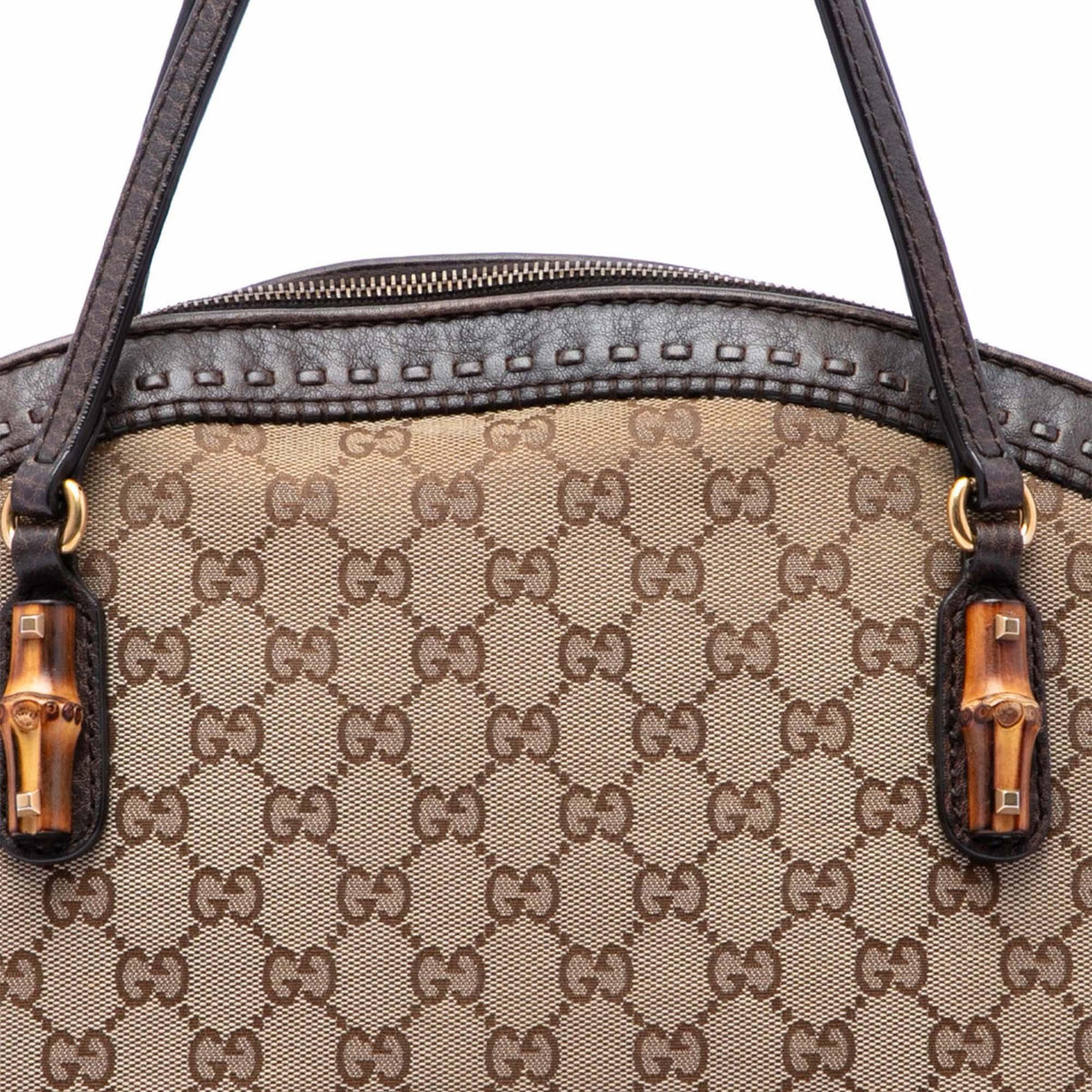 Gucci GG Canvas Laidback Crafty Handbag