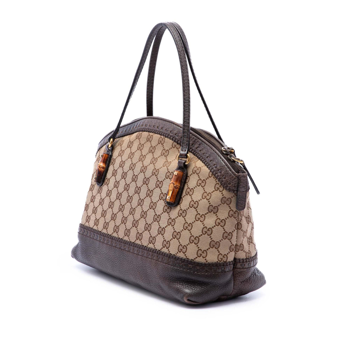 Gucci GG Canvas Laidback Crafty Handbag