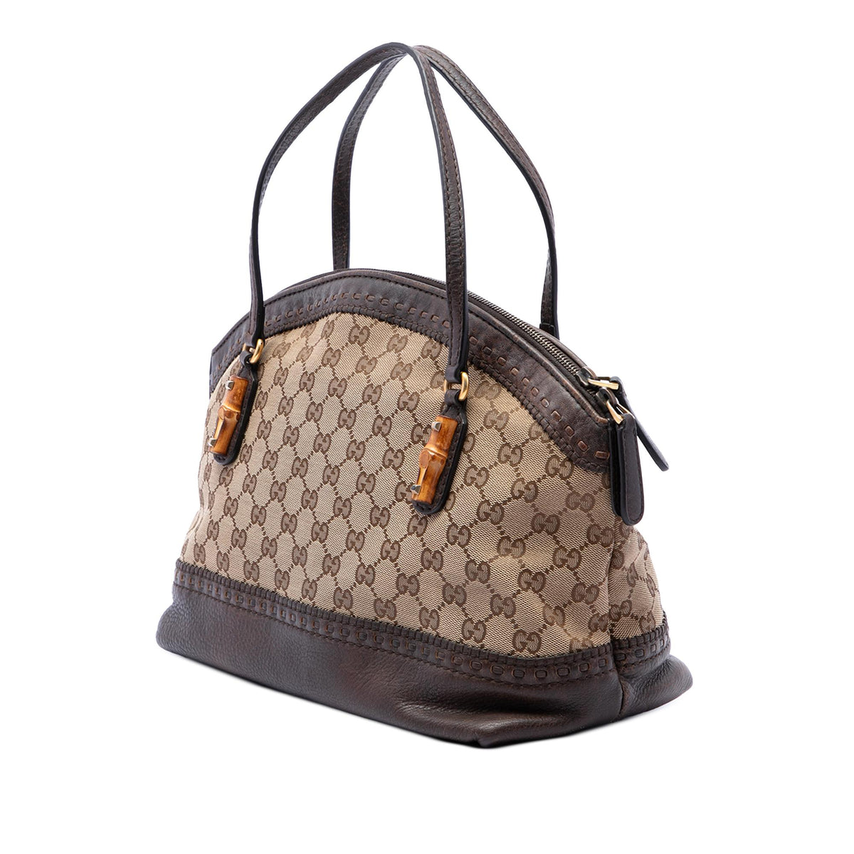 Gucci GG Canvas Laidback Crafty Handbag