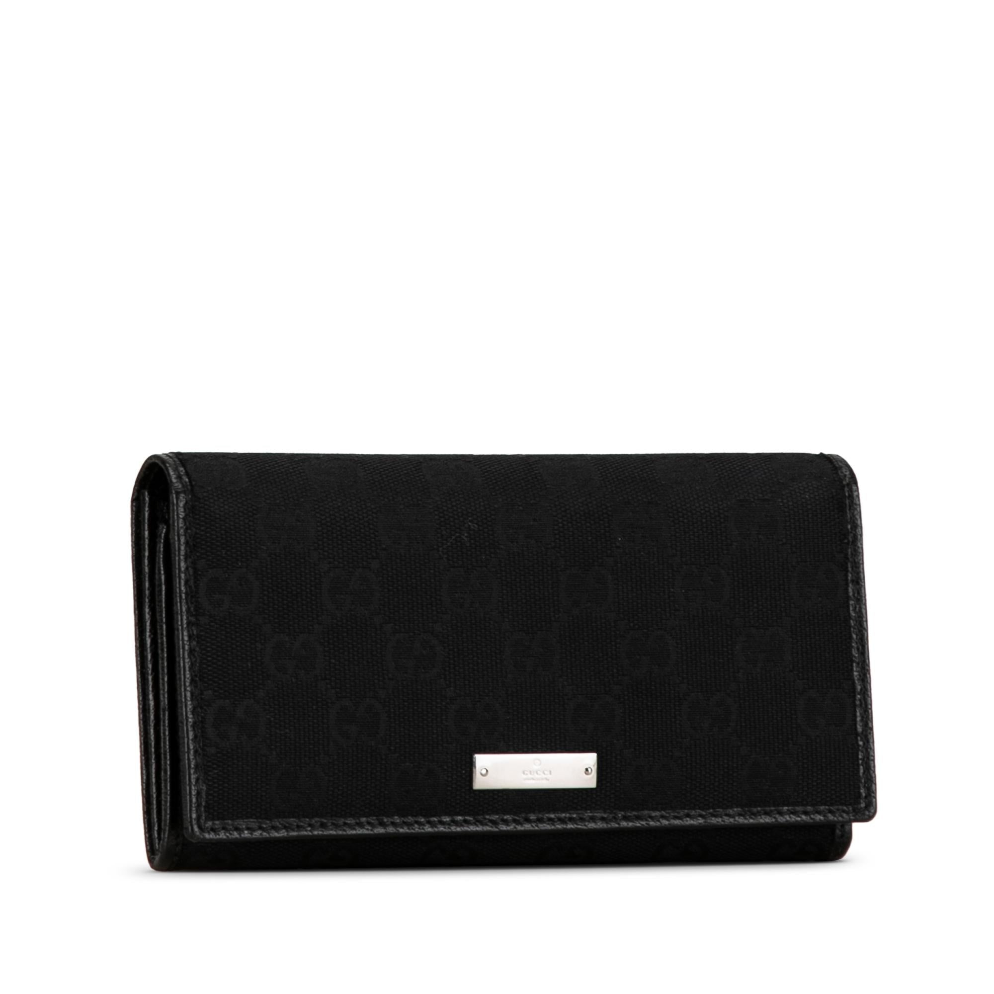Gucci GG Canvas Long Wallet