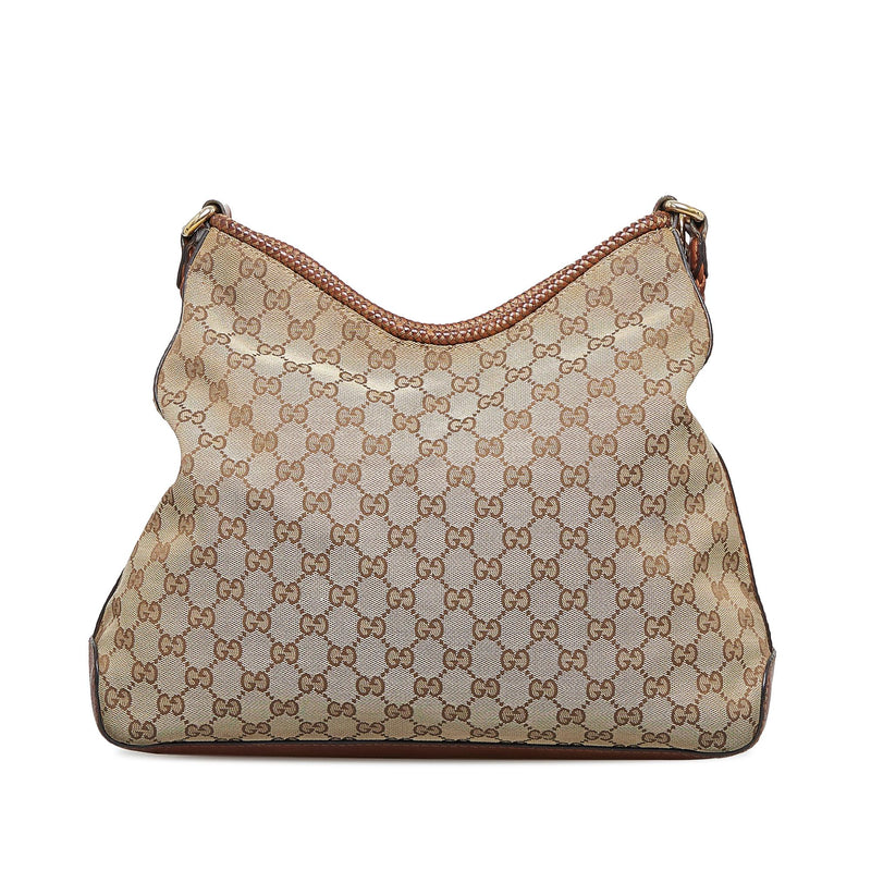 Gucci GG Canvas Marrakech Shoulder Bag (SHG-eTLpnQ)