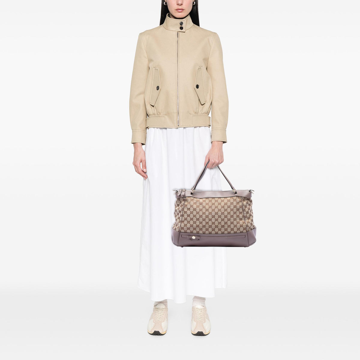 Gucci GG Canvas Mayfair Satchel