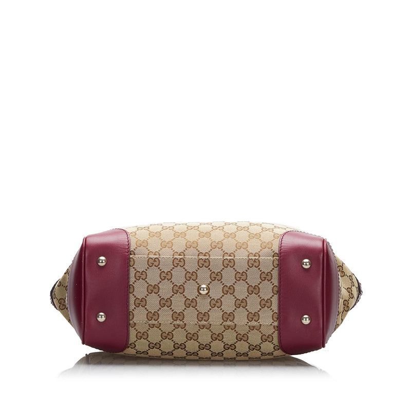 Gucci GG Canvas Mayfair Tote Bag (SHG-JXk1Nw)