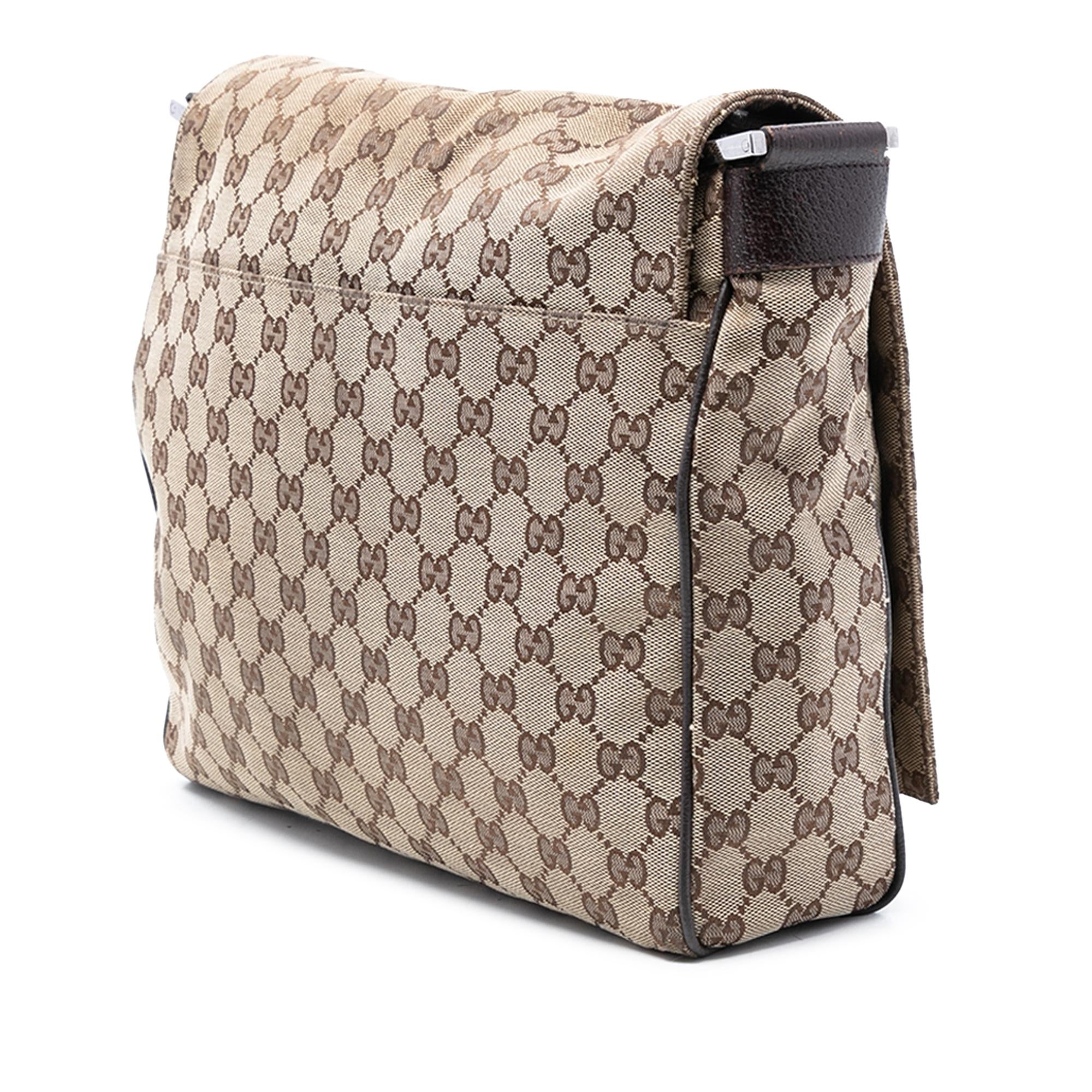Gucci GG Canvas Messenger Bag