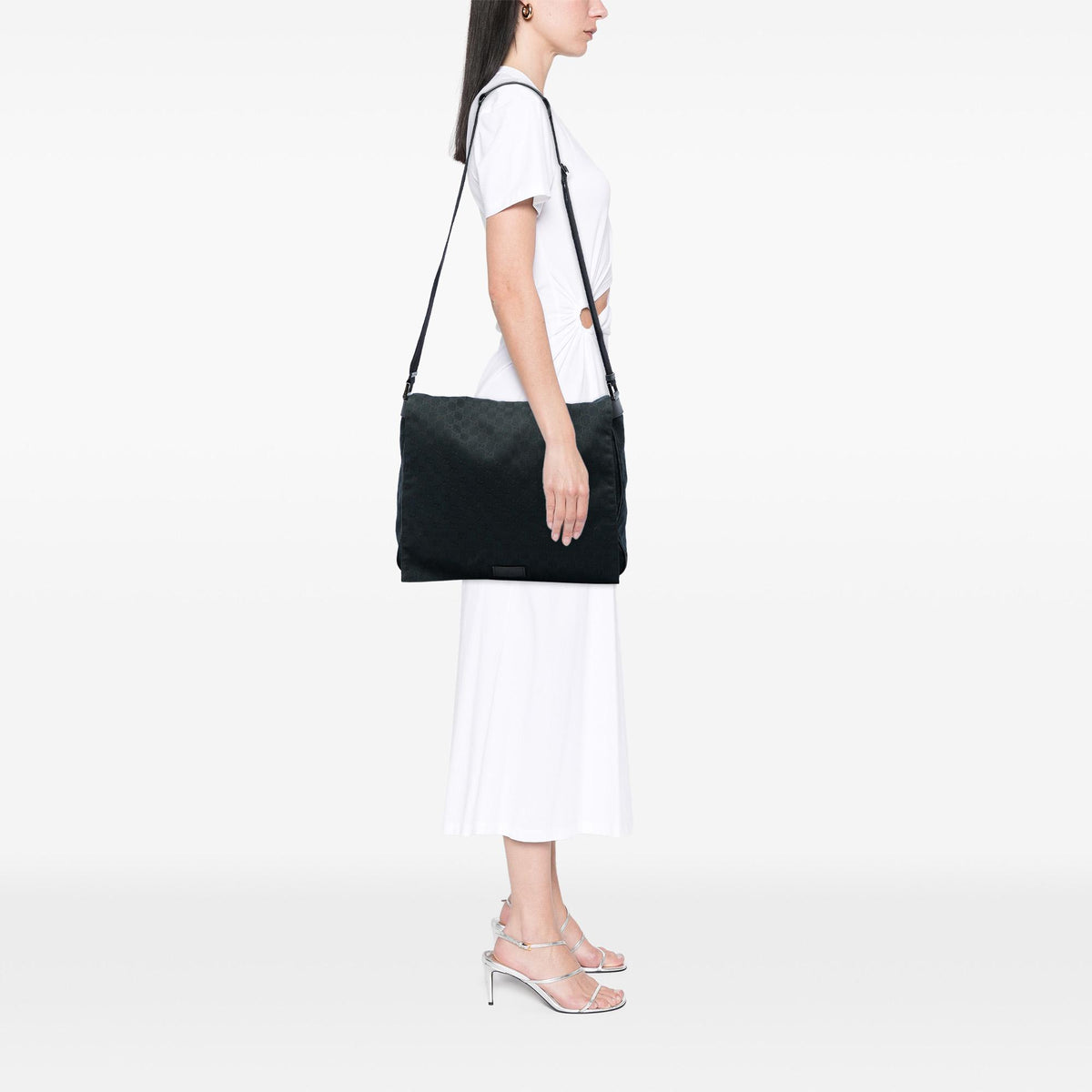 Gucci GG Canvas Messenger Bag