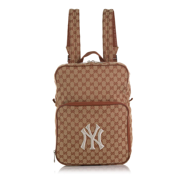 Gucci GG Canvas NY Yankees Backpack (SHG-cczG1J)