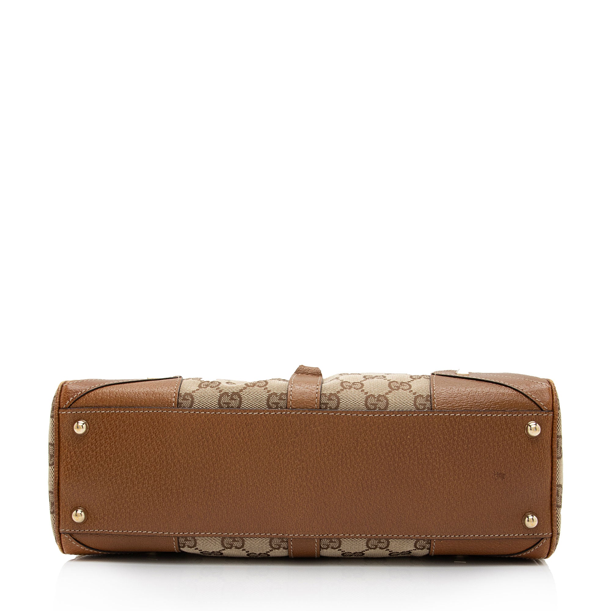 Gucci GG Canvas Nailhead Bardot Shoulder Bag (SHF-cXQEhI)