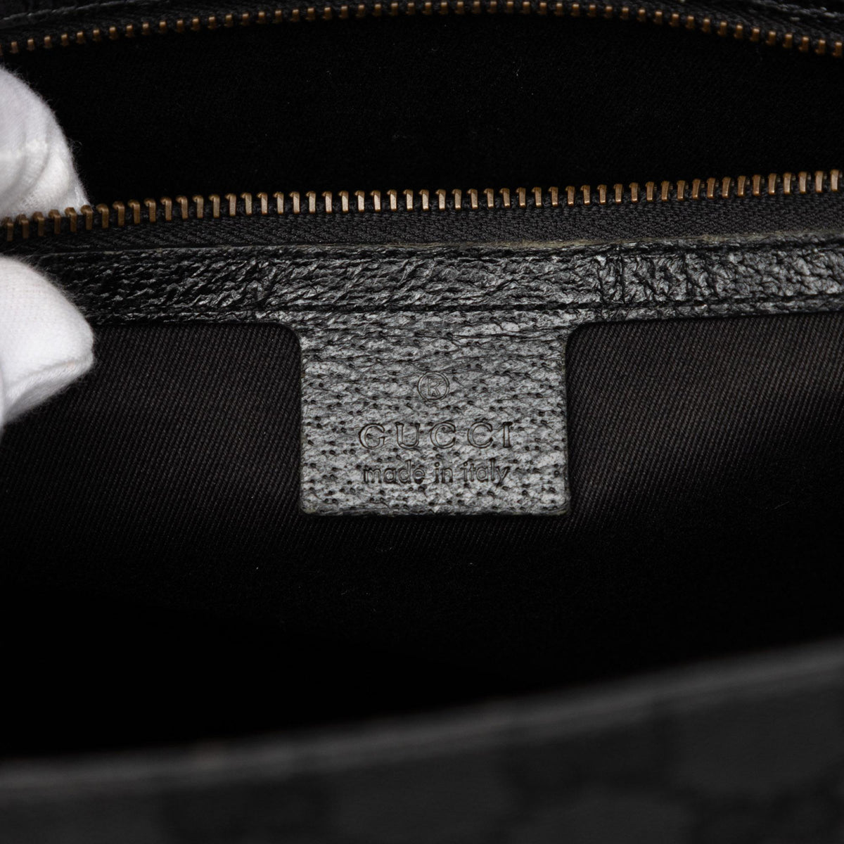 Gucci GG Canvas Nailhead Handbag