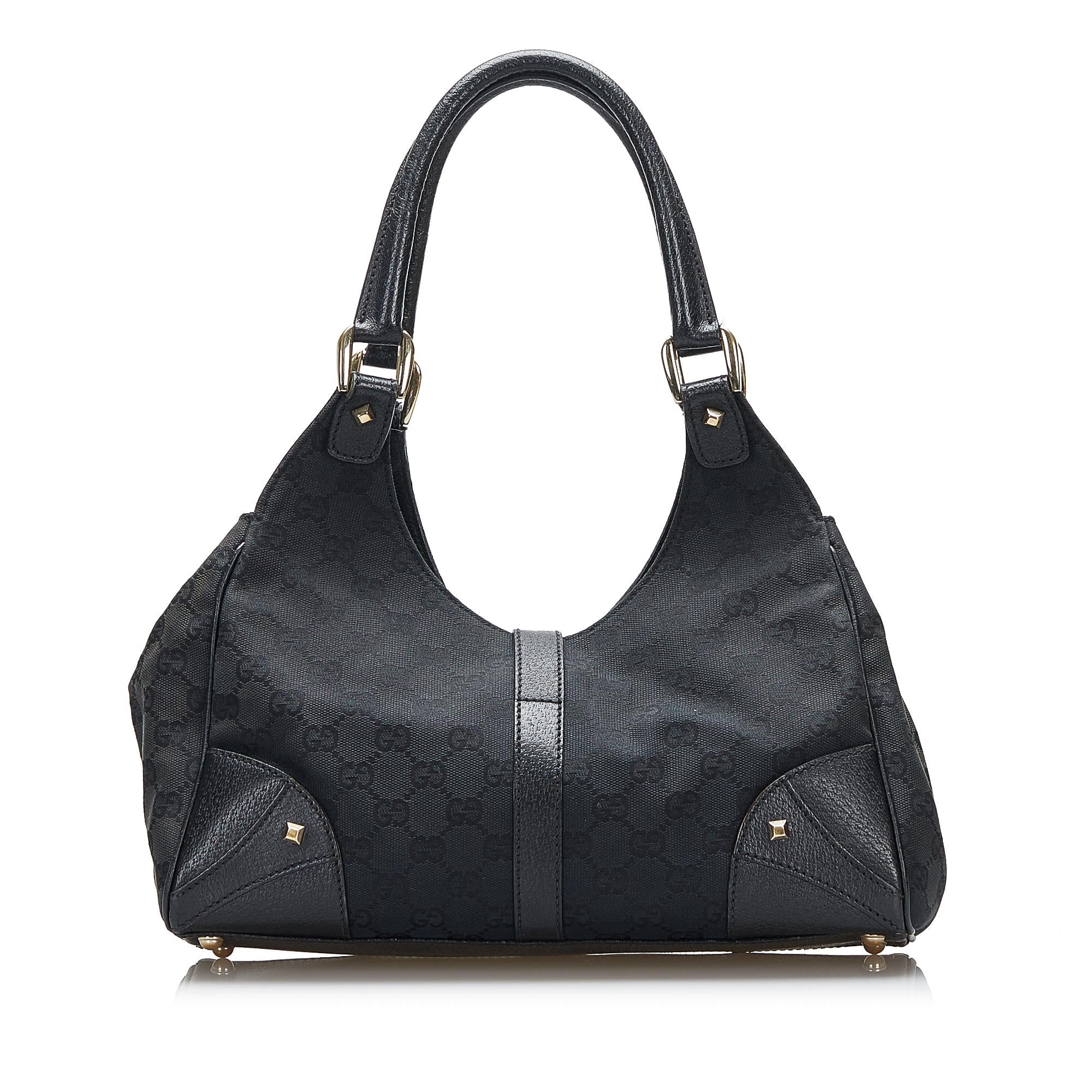 Gucci GG Canvas Nailhead Jackie O (SHG-S61S5C)