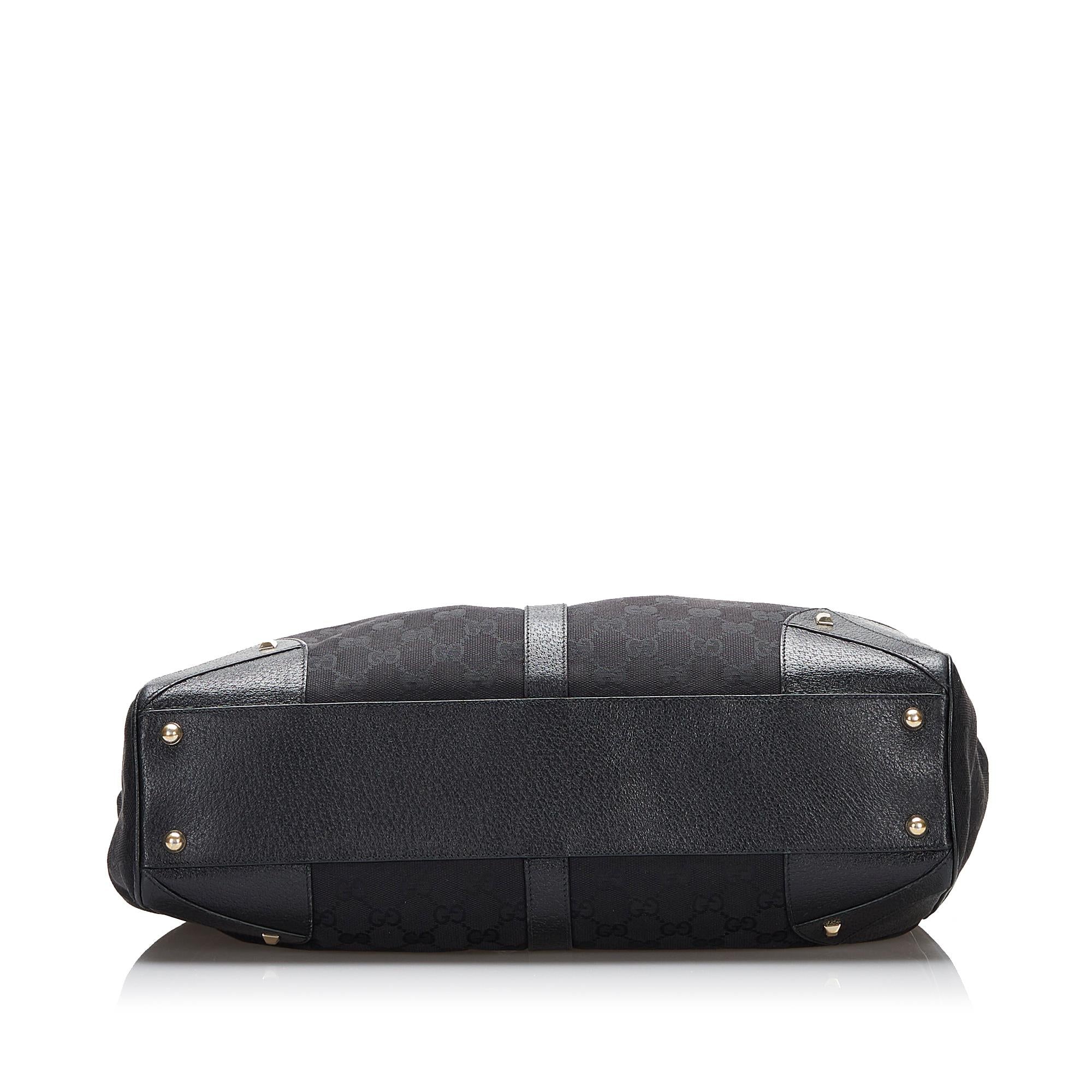 Gucci GG Canvas Nailhead Jackie (SHG-d5UoED)