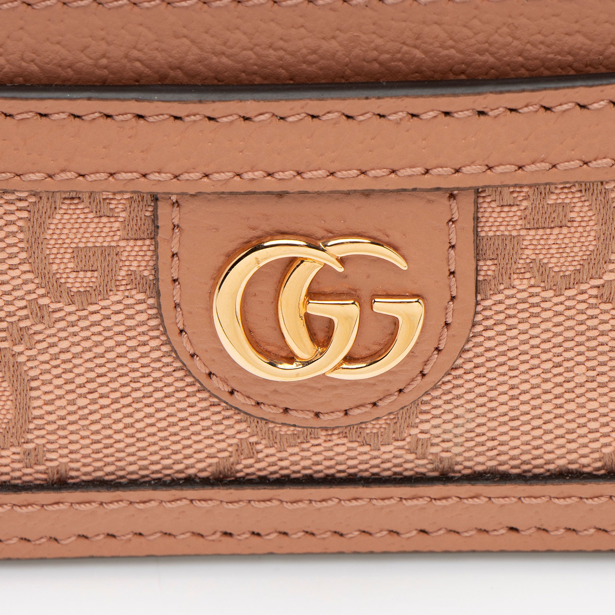 Gucci GG Canvas Ophidia Card Holder (SHF-4nwTts)