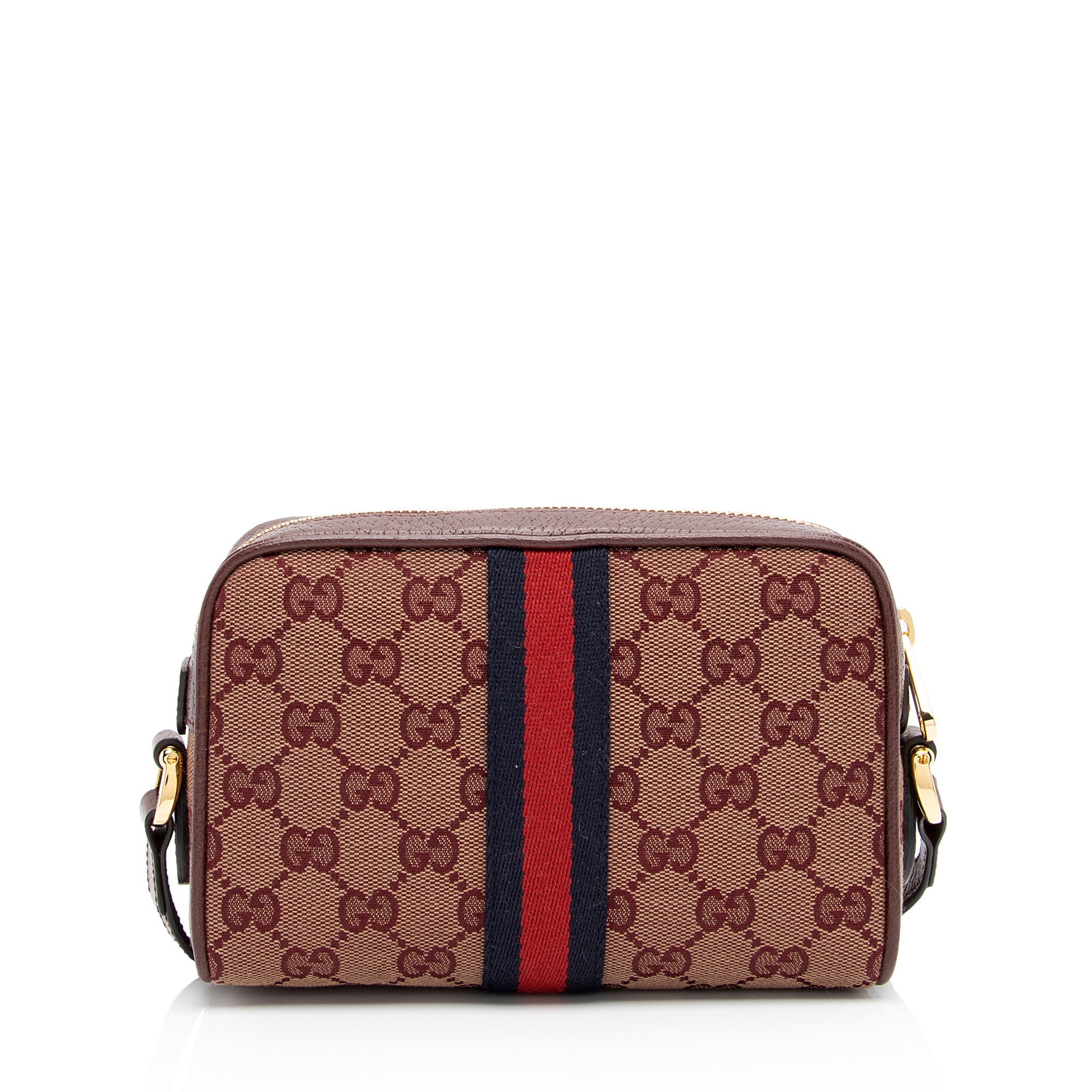 Gucci GG Canvas Ophidia Mini Shoulder Bag (SHF-xkp3mR)