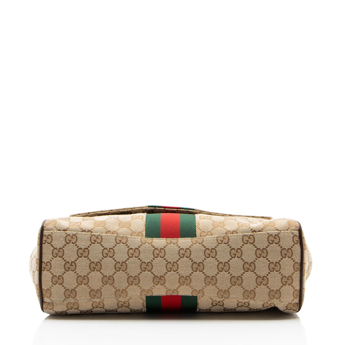 Gucci GG Canvas Horsebit Paparazzo Medium Top Handle