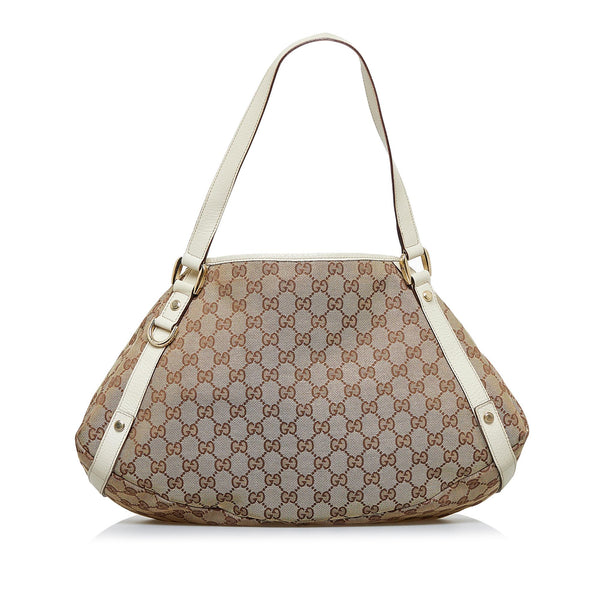 Gucci GG Canvas Pelham Shoulder Bag (SHG-R62bHz)