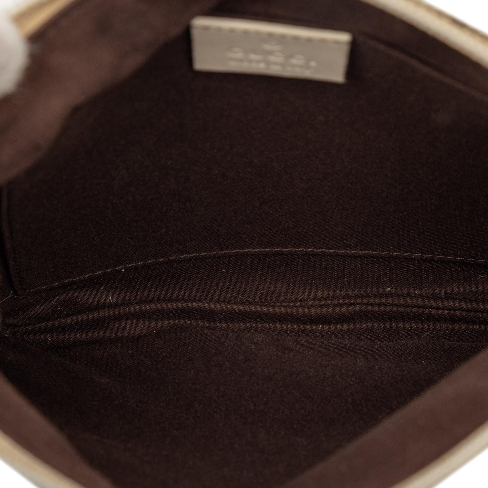 Gucci GG Canvas Perforated Crossbody