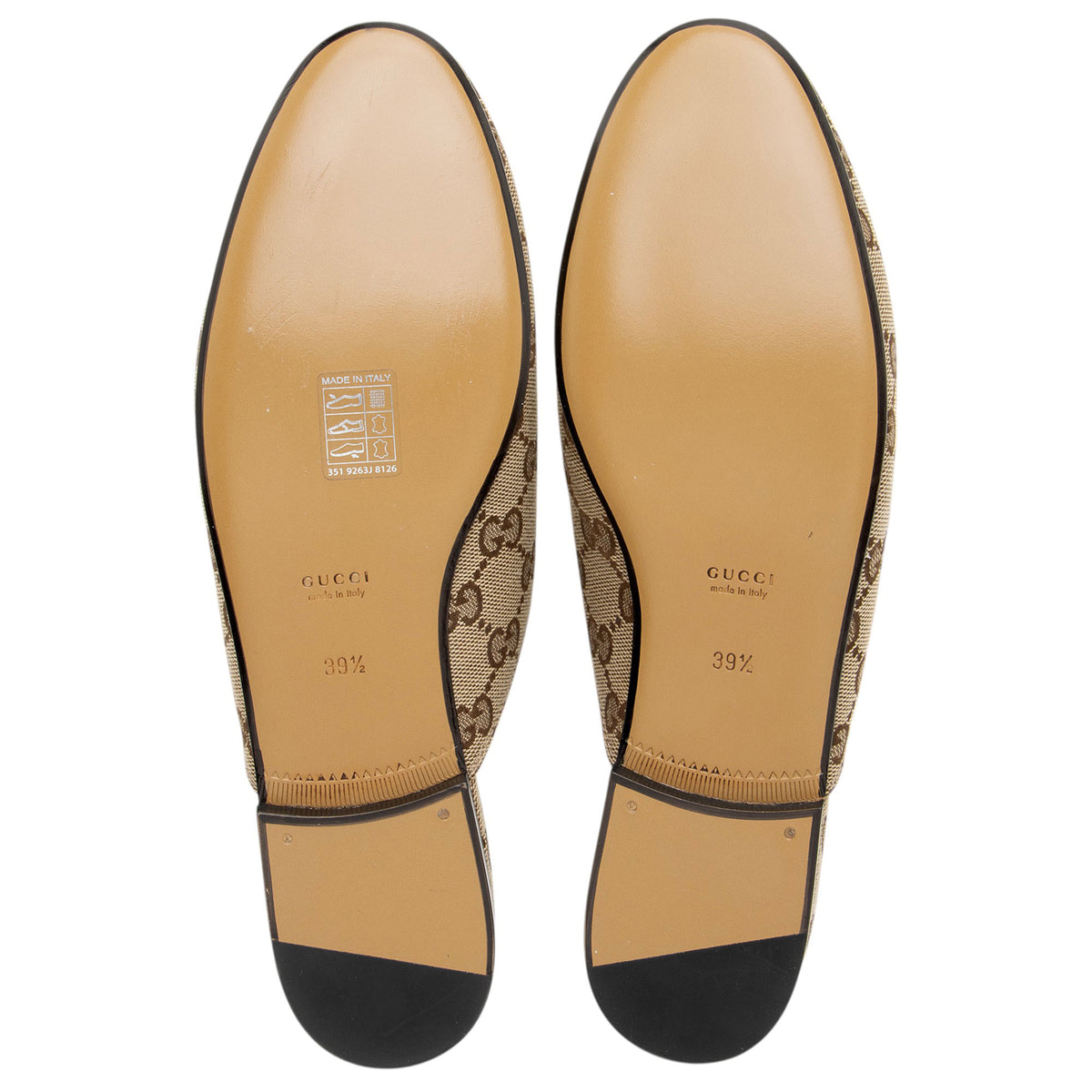 Gucci GG Canvas Princetown Mules - Size 9.5 / 39.5