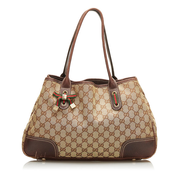 Gucci GG Canvas Princy Tote Bag (SHG-r8NuVq)