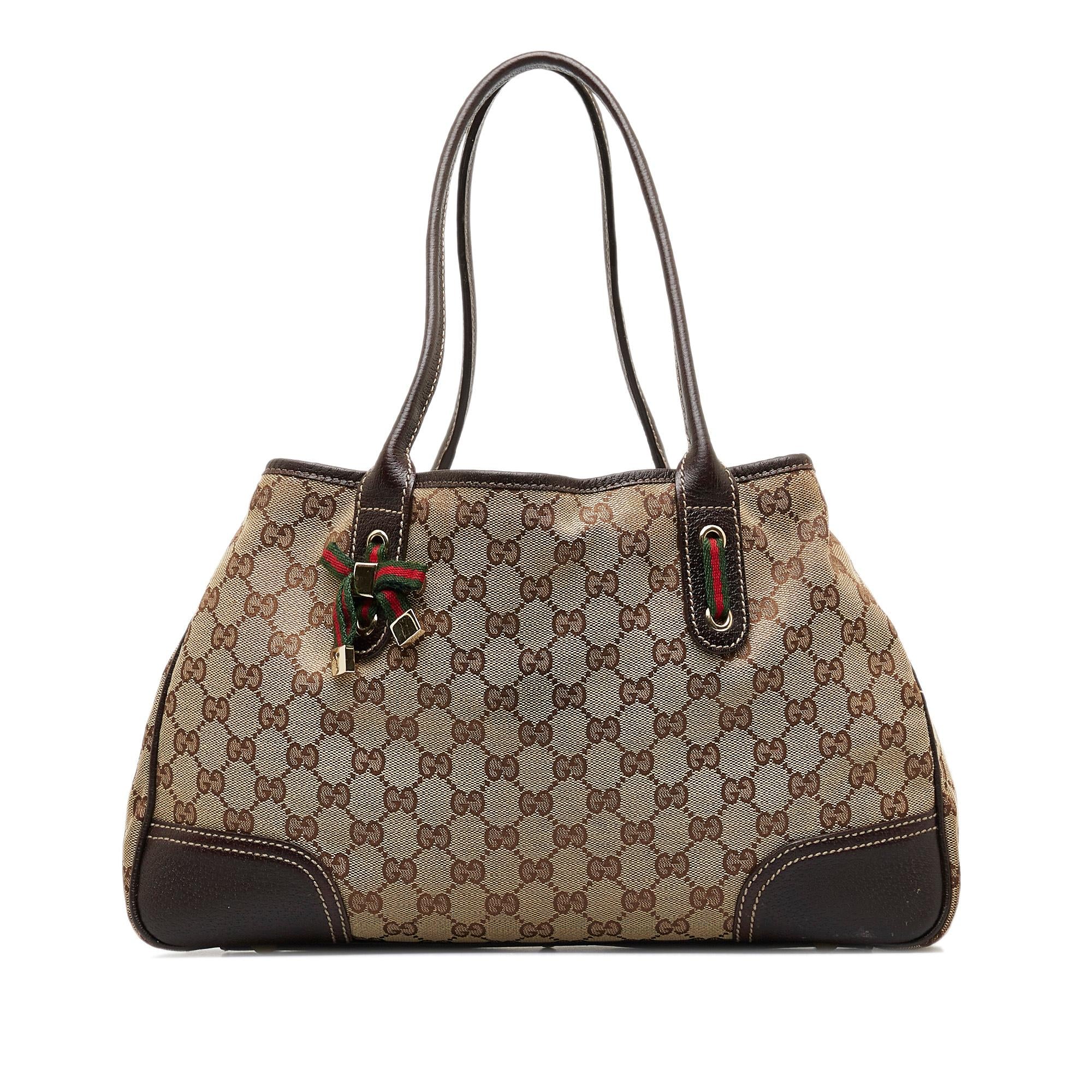 Gucci GG Canvas Princy Tote Bag (SHG-YVgG4K)